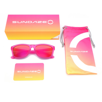 Gafas de sol de limonada rosa