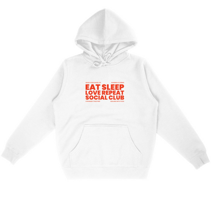 Oat Milk Club - Eat Sleep Love Repeat - Organic Hoodie