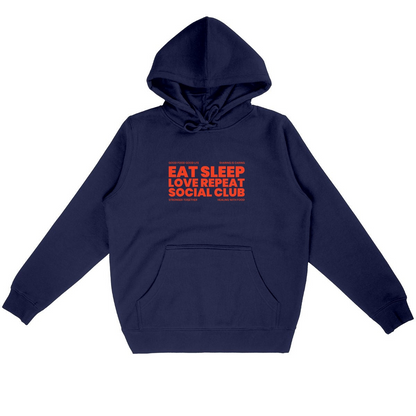 Oat Milk Club - Eat Sleep Love Repeat - Organic Hoodie