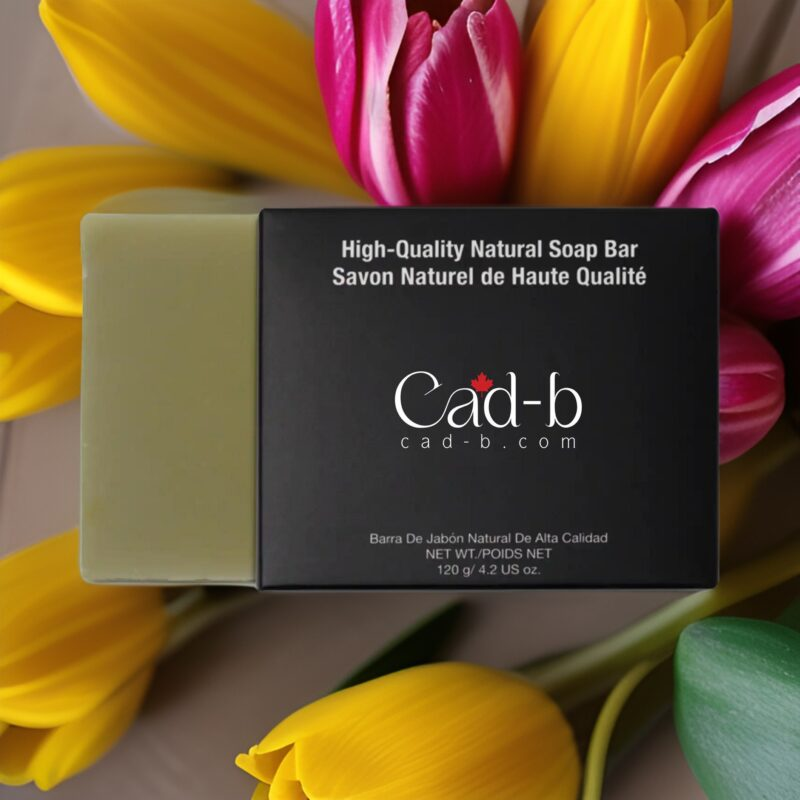 CAD-B Natural Green Tea Lemongrass Calming Soap | Paraben Free