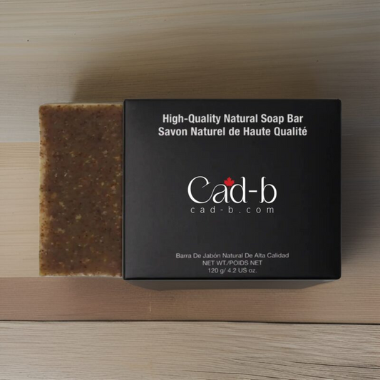 CAD-B Natural Apricot Exfoliating Soap | Paraben Free