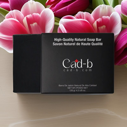 CAD-B Natural Charcoal Lather Soap | Paraben Free