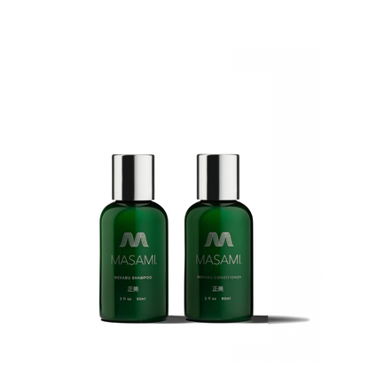 Masami Mekabu Hydrating Travel Shampoo & Conditioner