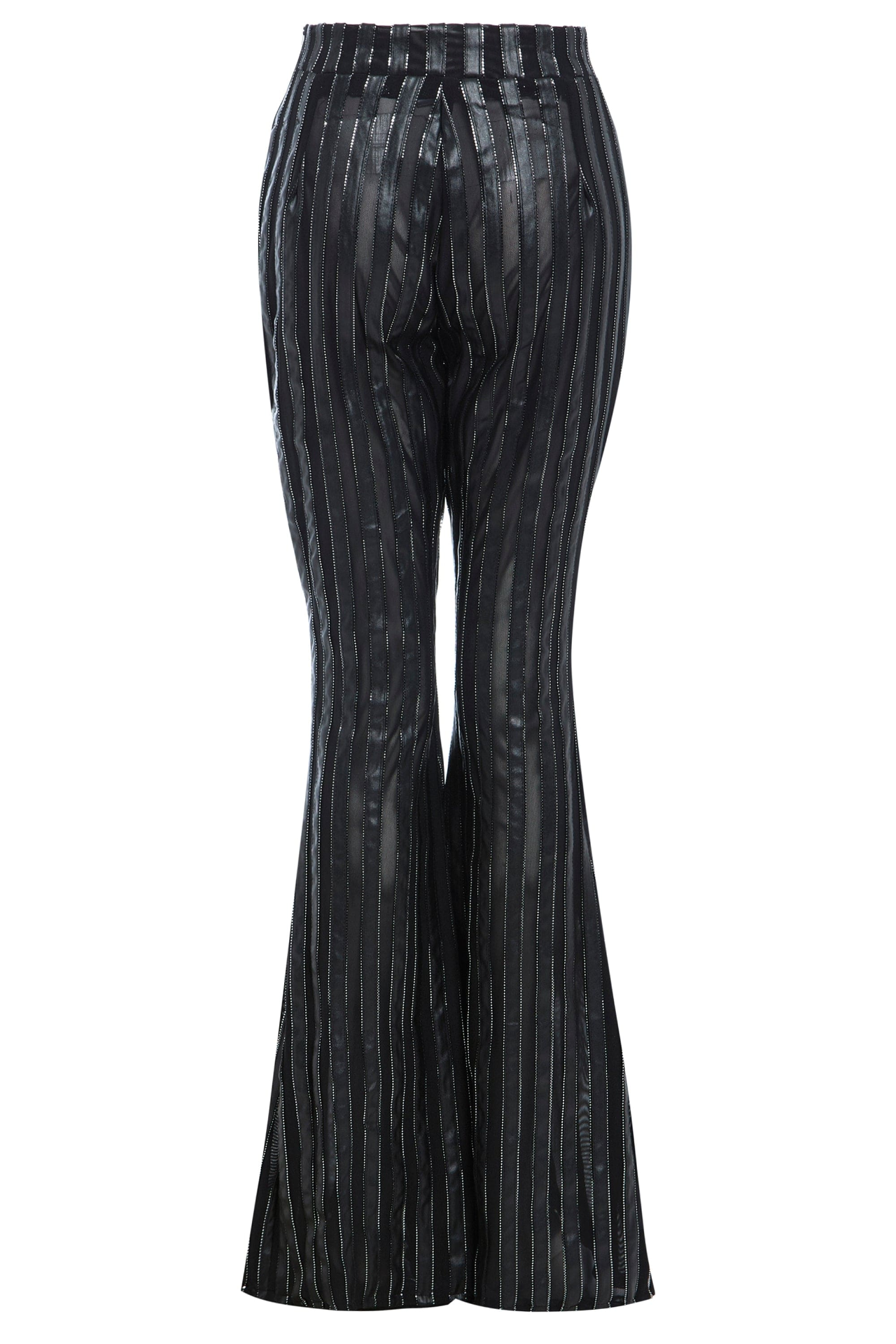 Sarvin Sly High-Waisted Wide-Leg Trousers