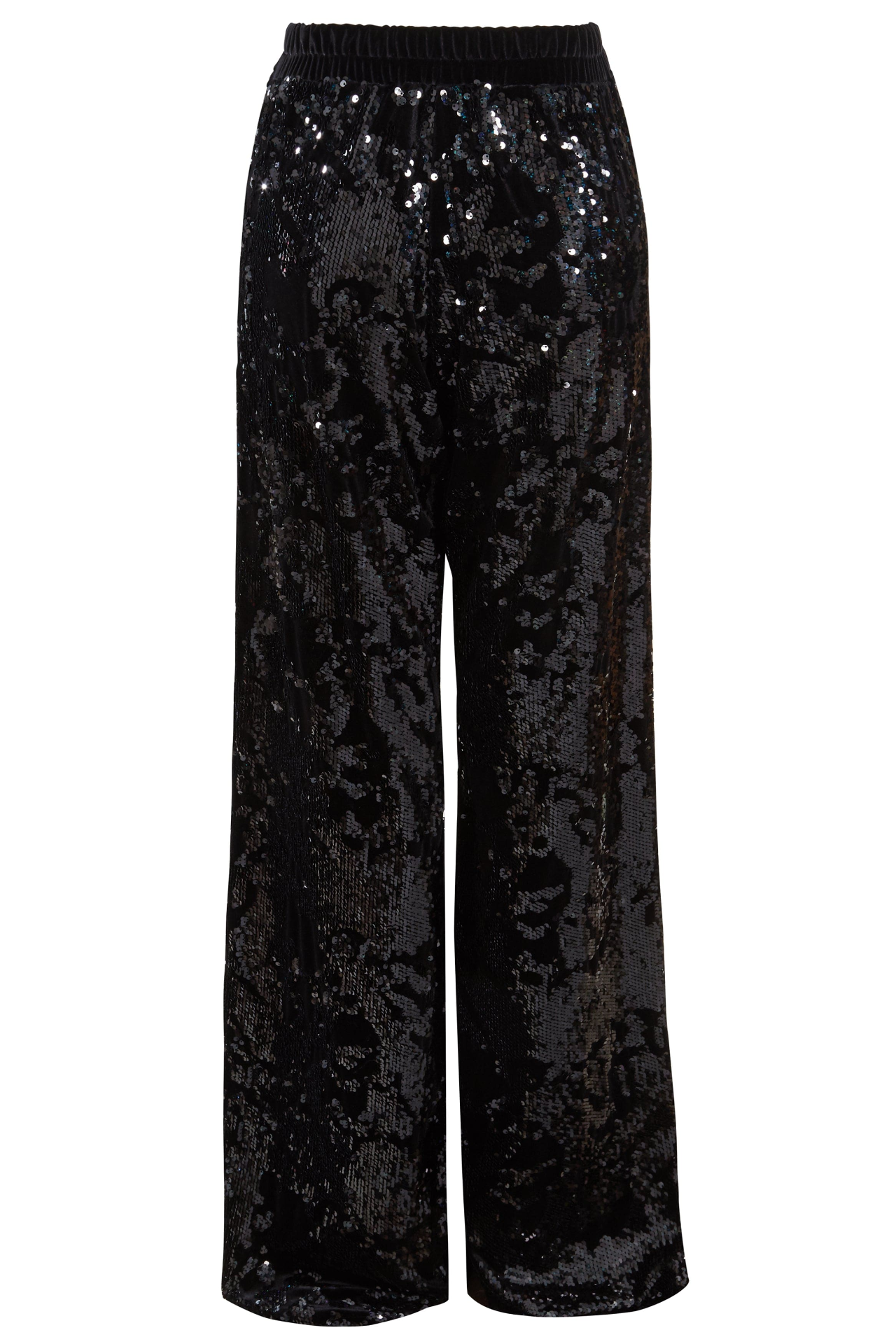 Sarvin La Mia Sequin Flared Trousers