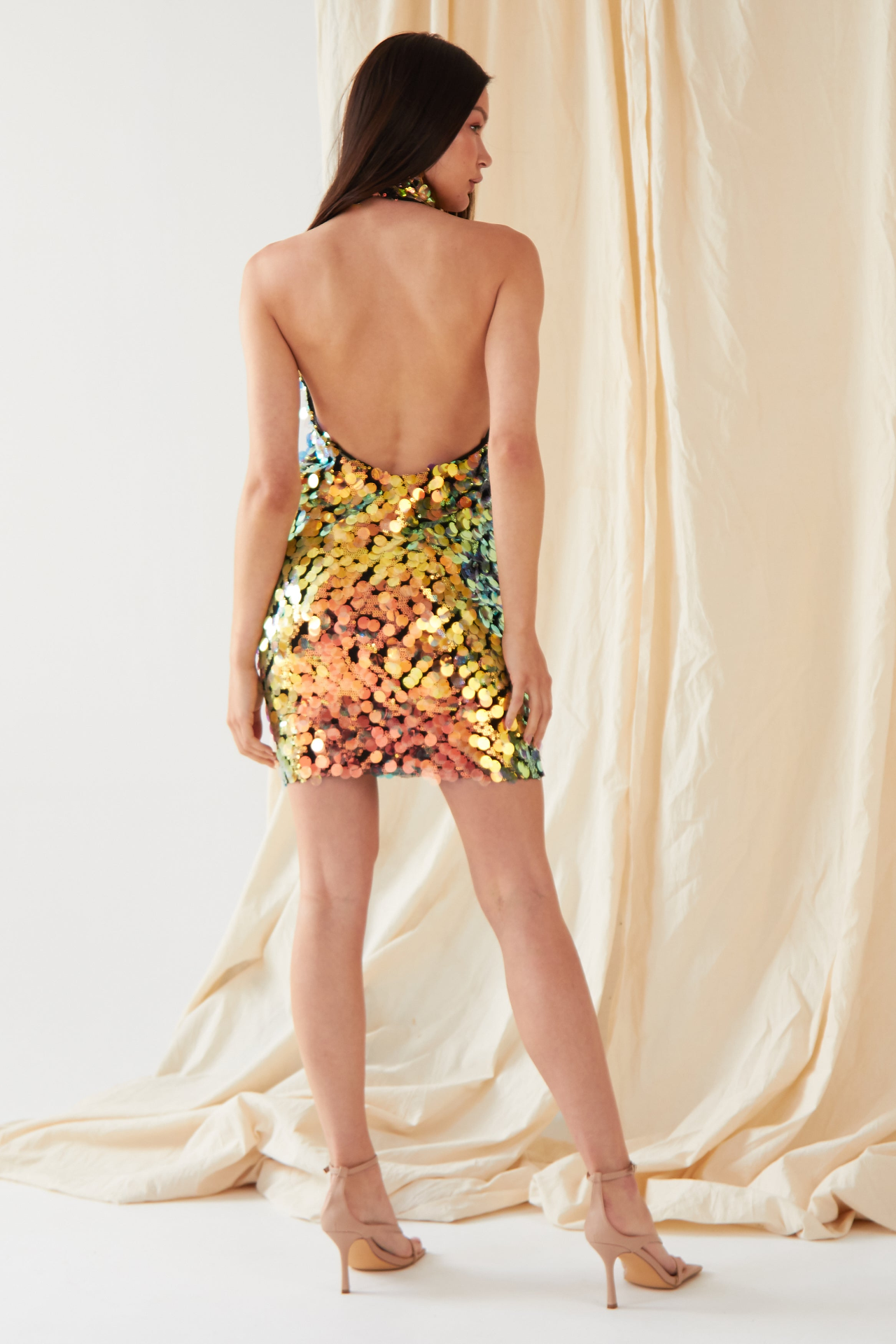 Sarvin Nova Sequin Mini Dress