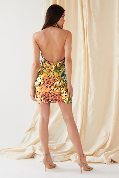 Sarvin Nova Sequin Mini Dress