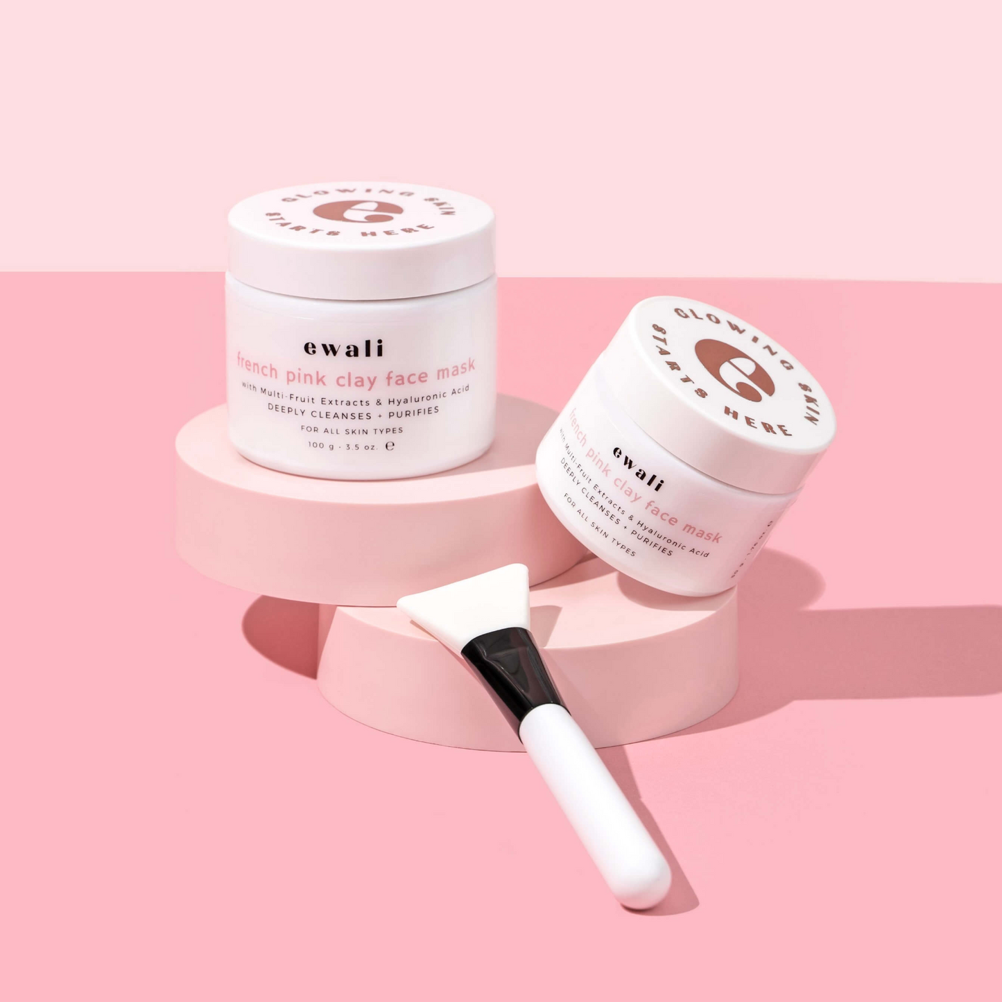 Ewali Beauty French Pink Clay Mask