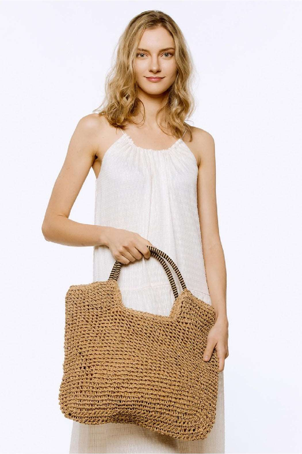 Embellish Your Life - Straw Tote Bag