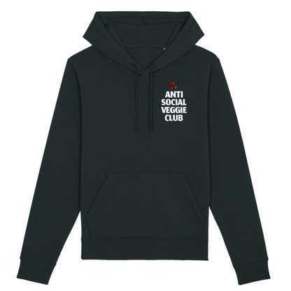 Oat Milk Club - Anti Social Veggie Club - Organic Cotton Hoodie