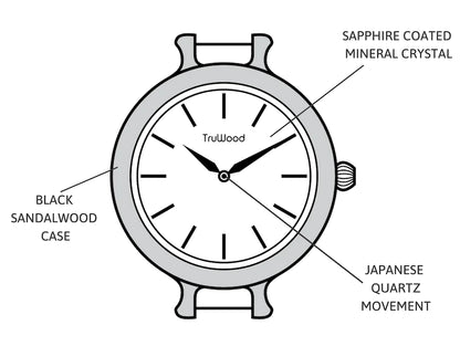 TruWood The Iris Women's Watch