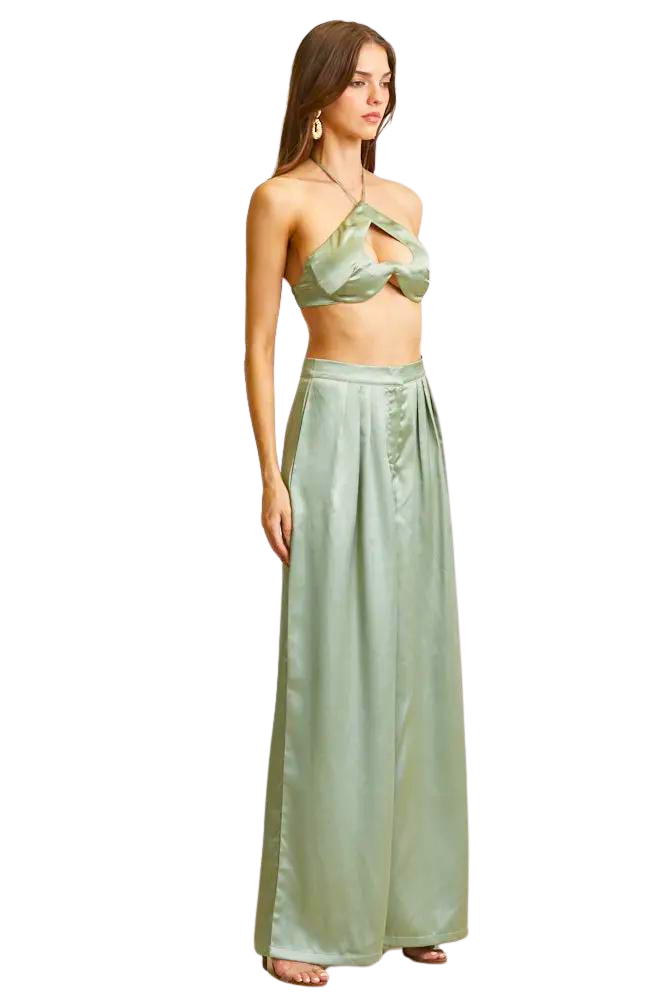 Ivy - Luxe Satin Ensemble