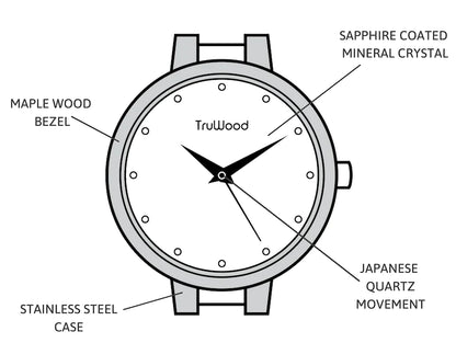 TruWood The Java Women's Watch