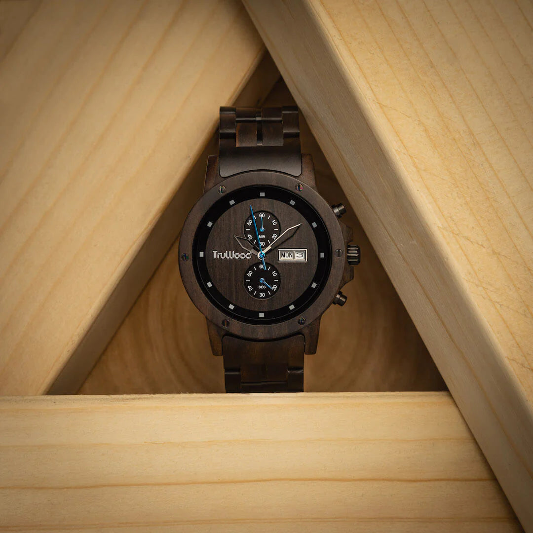 TruWood The Obsidian Watch