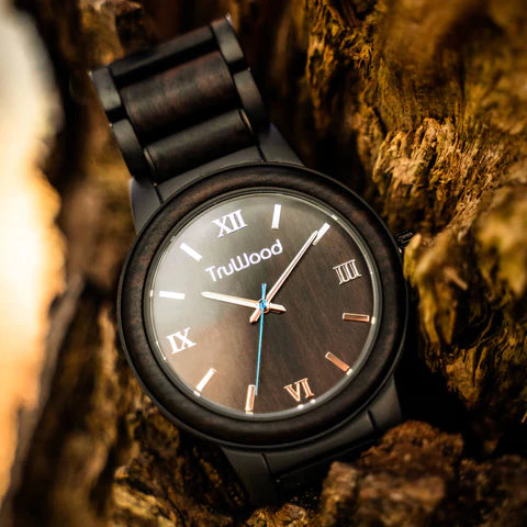 TruWood The Noir Watch