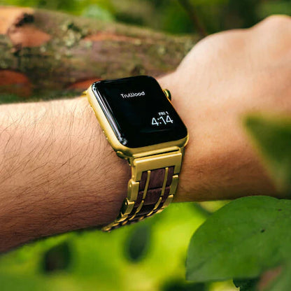 La clásica correa dorada del Apple Watch: una fusión de elegancia e innovación