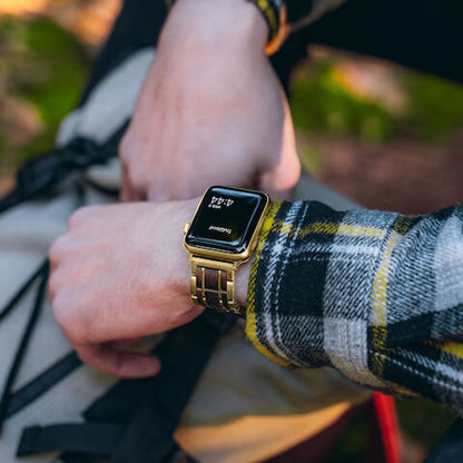 La clásica correa dorada del Apple Watch: una fusión de elegancia e innovación