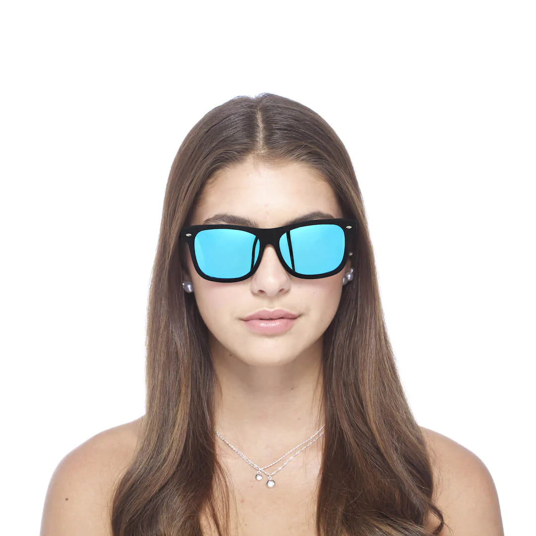 TruWood The Explorer Ice Blue Sunglasses