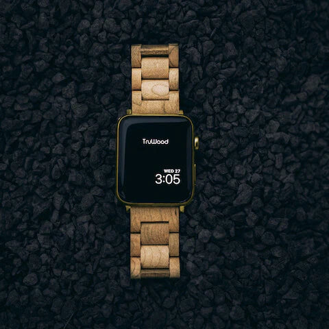 TruWood The Everyday Apple Watch Band Maple