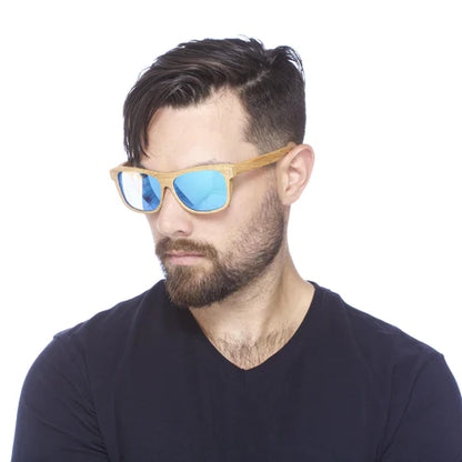 TruWood The Ultimate Blue Sunglasses